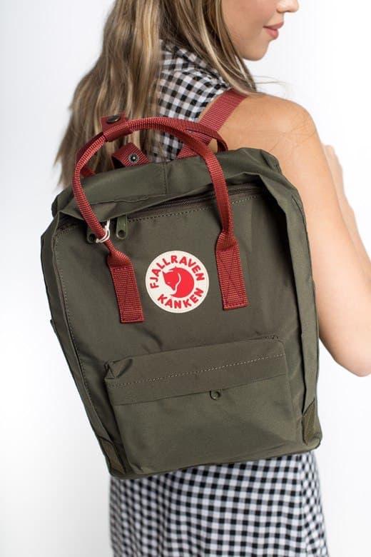 Шкільні портфелі Канкен. Рюкзаки Fjallraven Kanken Classic. Рюкзак зелений молодіжний шкільний 16л, фото 1