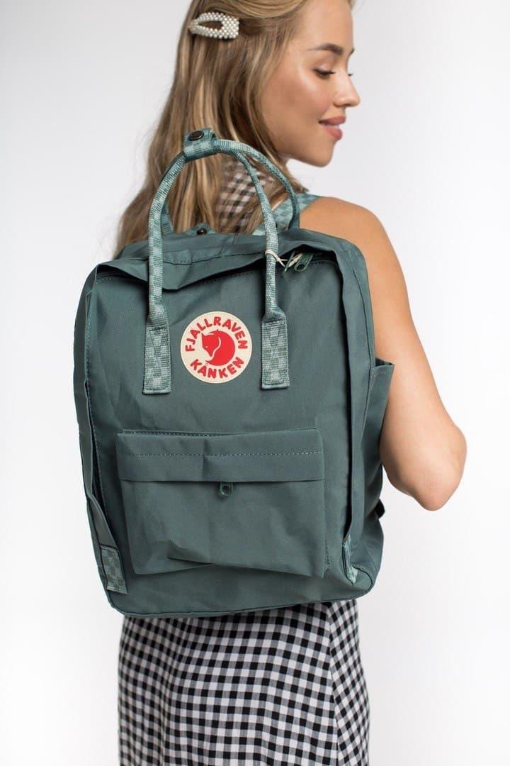 Шкільні портфелі Канкен. Рюкзаки Fjallraven Kanken Classic. Рюкзак темно-сірий молодіжний шкільний 16л, фото 1