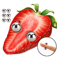 Надпотужні магнітні затискачі для сосків і клітора – 3 пари (6 шт)