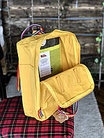 Fjällräven Kånken Rainbow рюкзак з райдужними лямками 16 літрів. Рюкзаки Канкен шкільні різні кольори, фото 2