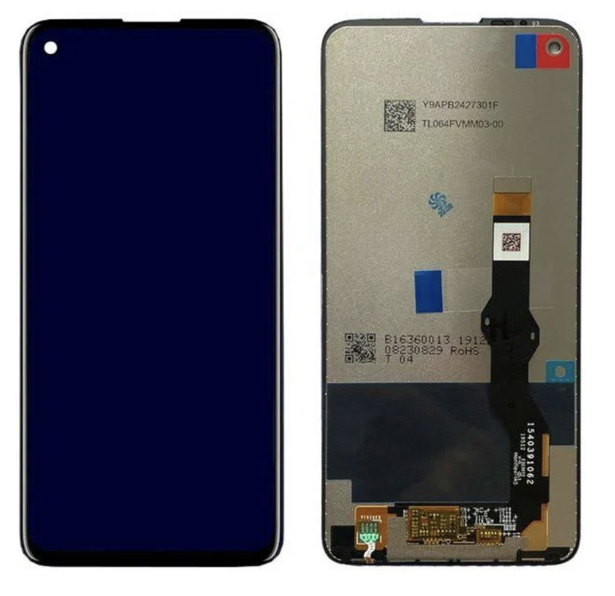 Дисплей (екран) для Motorola XT2041 Moto G8 Power + тачскрін, чорний