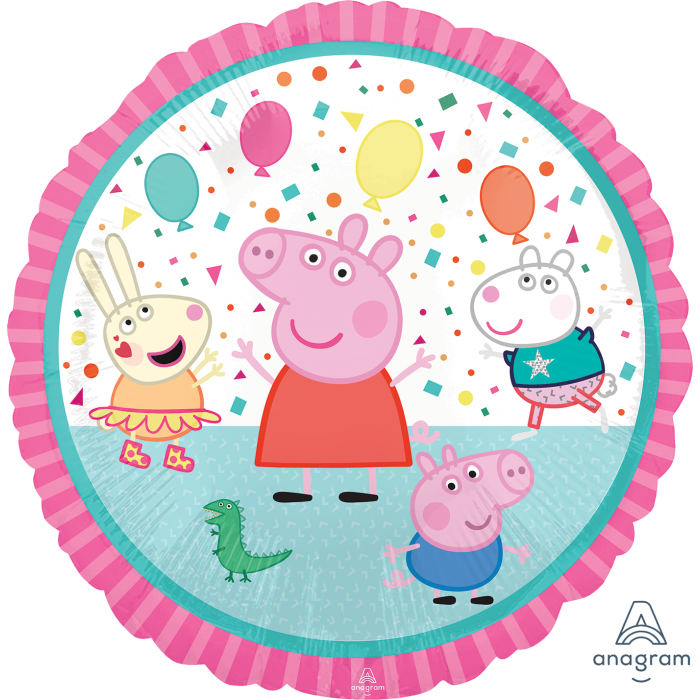 А 18" Peppa Pig. Фольгований шар Свінка Пеппа