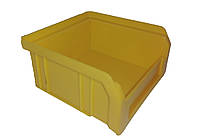 Ящик-лоток 703 ПРЕМИУМ 100х100х50 мм для хранения метизов желтый
