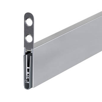Випадаючий поріг для дверей Planet US p RD | 48 dB 1210-1085мм Сірий