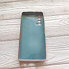 Чохол Ring Stones для Huawei P Smart 2021 силіконовий бампер (сіро-блакитний), фото 3