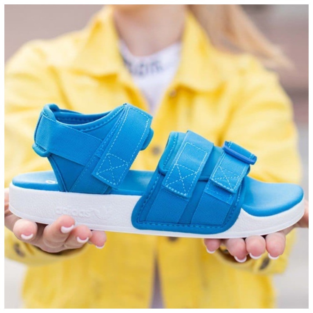 Жіночі / чоловічі Adidas Adilette Sandals, сині сандалі адідас аділет, сандалі Adidas Adilette