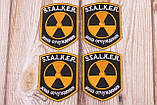 Wotan шеврон Stalker "Зона відчуження" 8,5х6,5 см, фото 3
