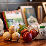 Екомішочки для покупок з органічної бавовни 13 шт Cottify Reusable Produce Bags, фото 6