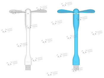 USB вентилятор Xiaomi ZMI Mini Compact Portable Fan портативний Оригінал Колір на вибір (AF211)