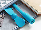 USB вентилятор Xiaomi ZMI Mini Compact Portable Fan портативний Оригінал Блакитний (AF211) 2554P, фото 5