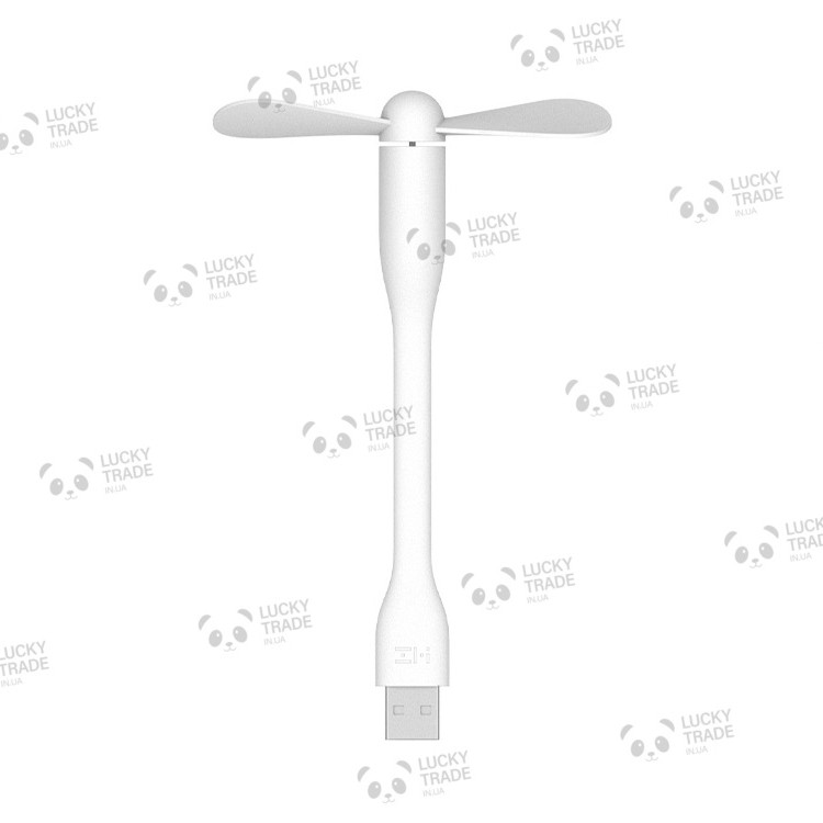 USB вентилятор Xiaomi ZMI Mini Compact Portable Fan портативний Оригінал Білий (AF211) 2554P