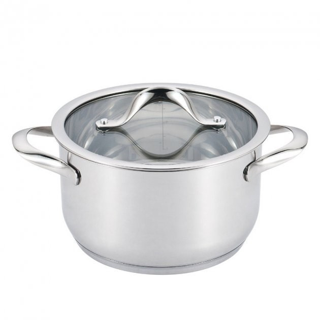Каструля Lessner 1,6 л d16 см неіржавка (55877-16 LS)
