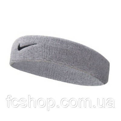 Махрова пов'язка на голову Nike NNN07-051, Сірий, Розмір (EU) — 1SIZE