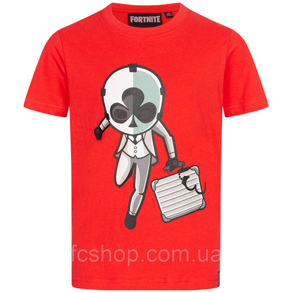 Футболка FORTNITE High Stakes 3-653B/100, Червоний, Розмір (EU) — 164cm, фото 1