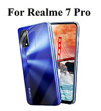 Прозорий силіконовий чохол для Realme 7 Pro