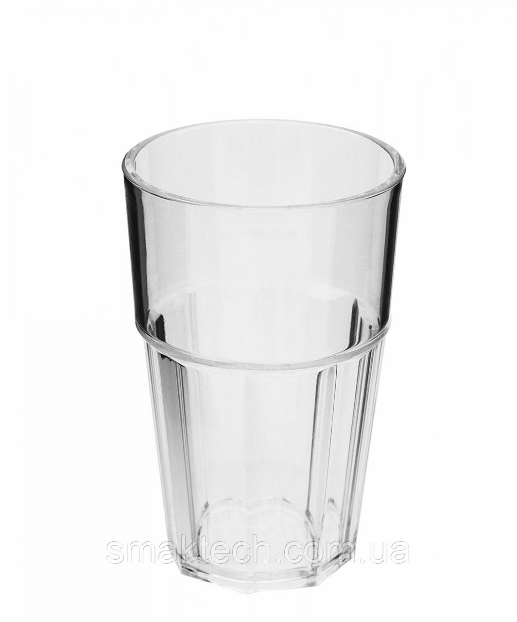 Склянка Граніт з полікарбонату прозора 300 мл