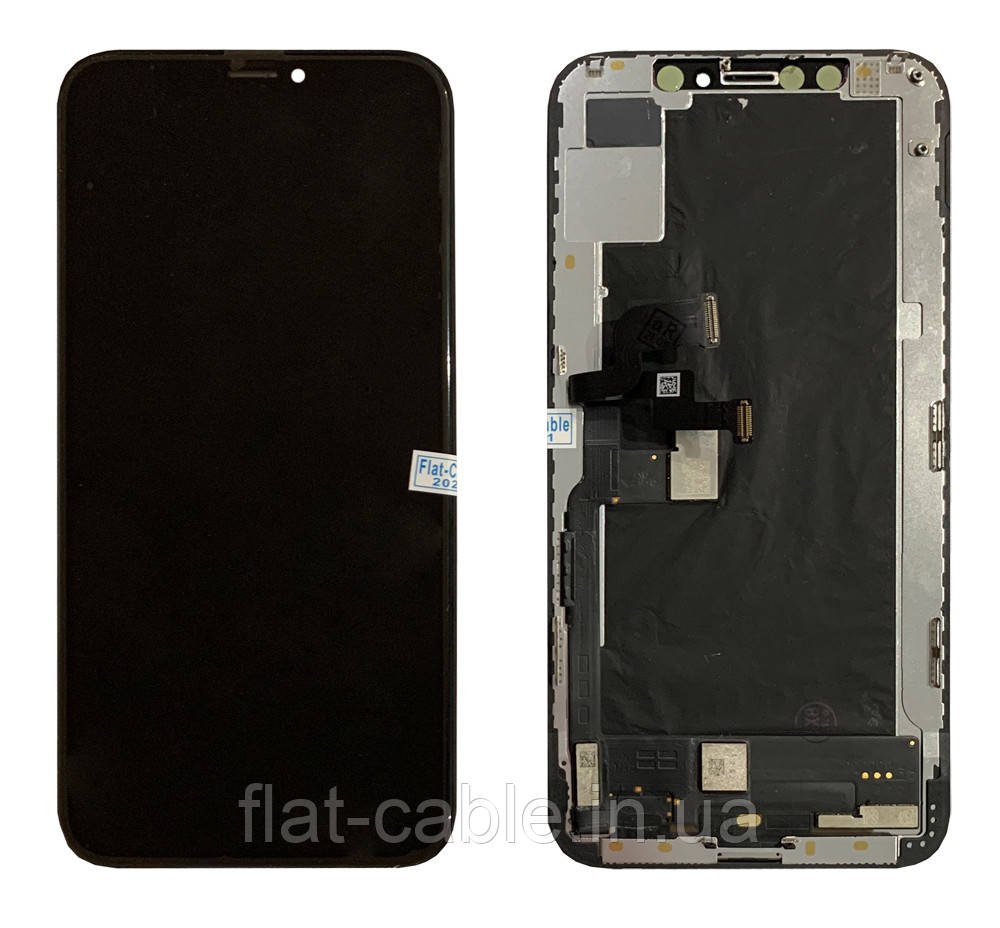 Дисплей (модуль) iPhone XS (A1920/ A2097/ A2098/ A2099/ A2100) оригінал з переклееным склом