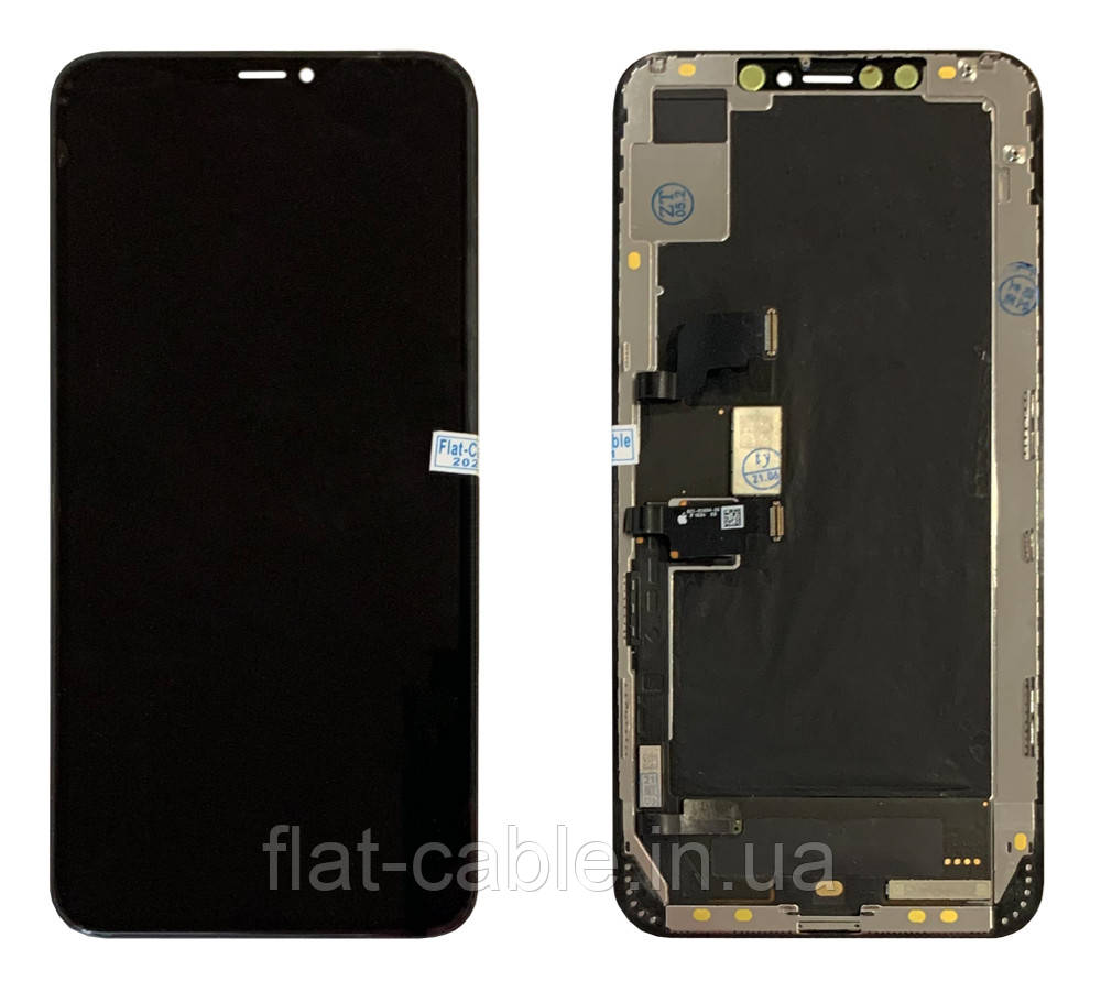 Дисплей (модуль) iPhone XS Max (A1921/ A2101/ A2102/ A2103) оригінал з переклееным склом