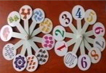 Обучающий веер "Цифры с картинками" 2шт в уп. 0015 G-Rich