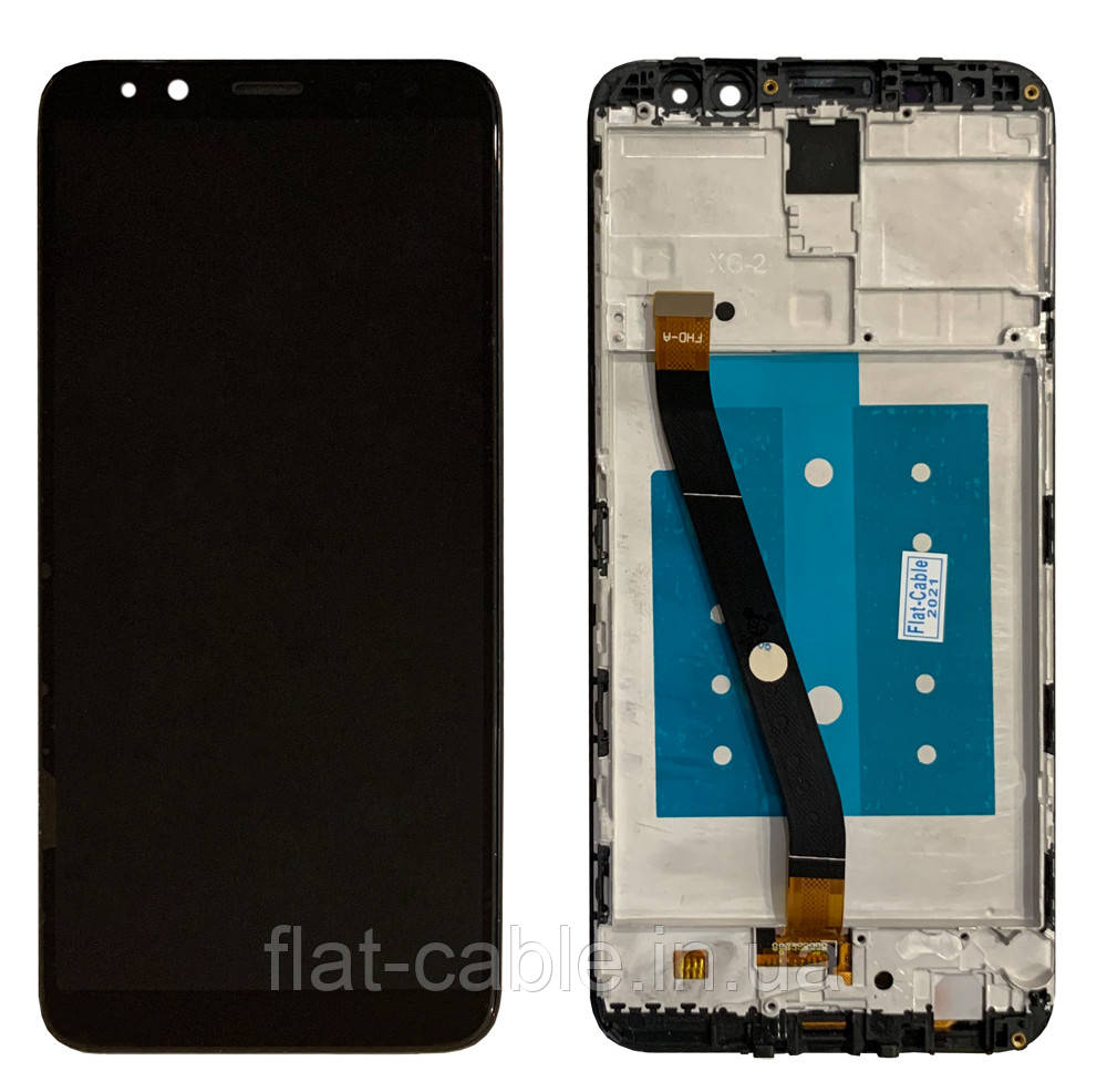 Дисплей + сенсор Huawei Mate 10 Lite (RNE-L01 / RNE-L21) Чорний (PRC) в рамці
