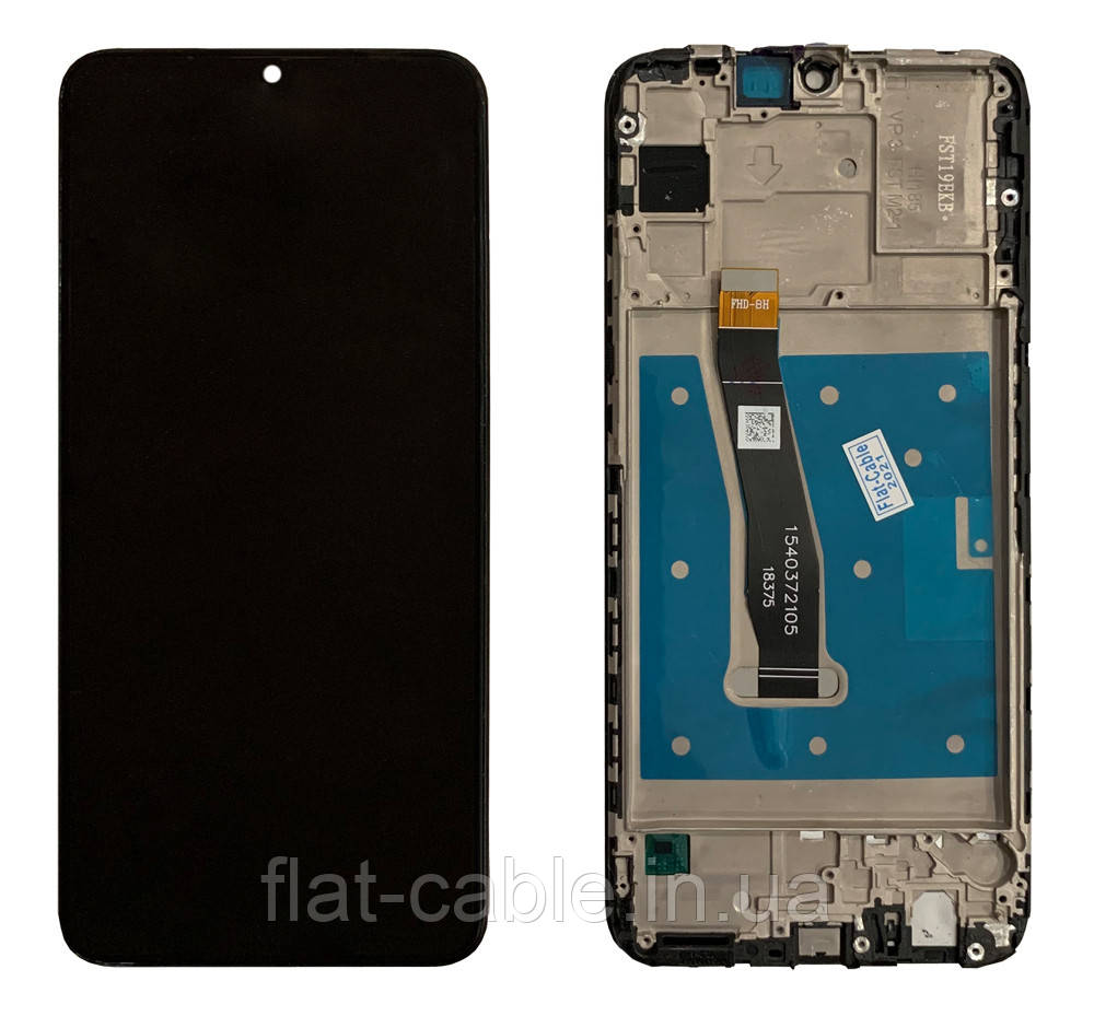 Дисплей + сенсор Huawei P Smart (2019), P Smart (2020), чорний (POT-LX3, POT-LX1,) (PRC) в рамці