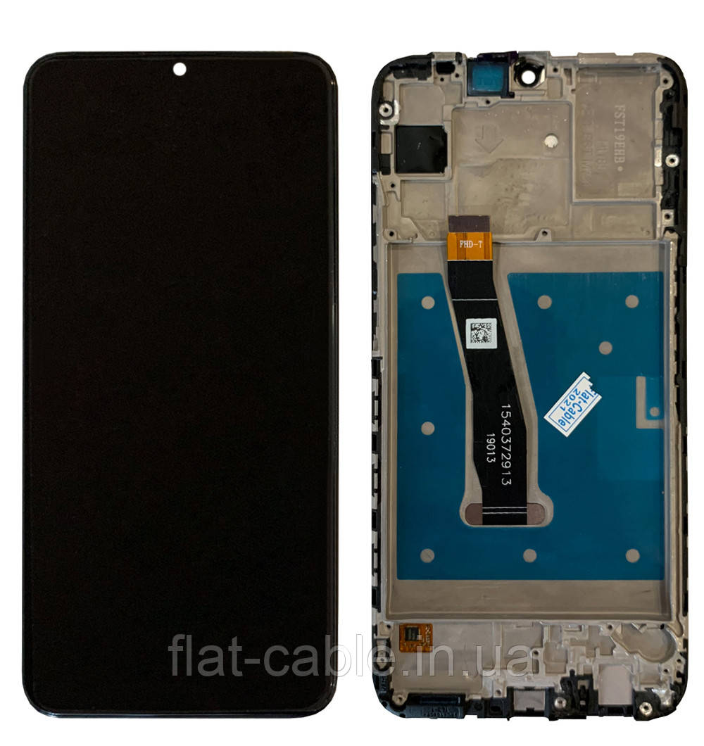 Дисплей + сенсор Huawei P Smart (2019), P Smart (2020),(POT-LX3) чорний оригінал (PRC) в рамці