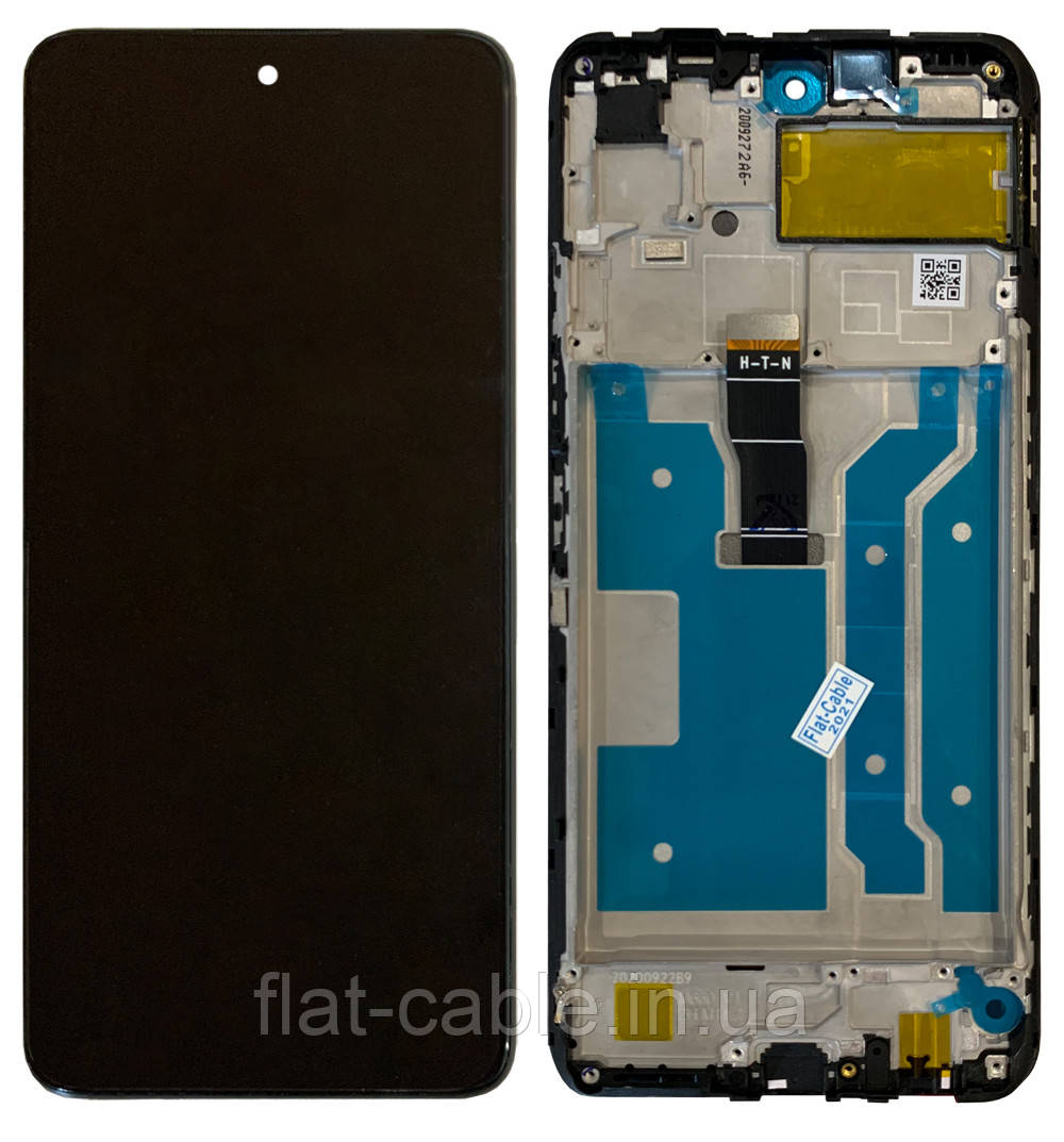Дисплей + сенсор Huawei P Smart 2021 Чорний (PRC) в рамці