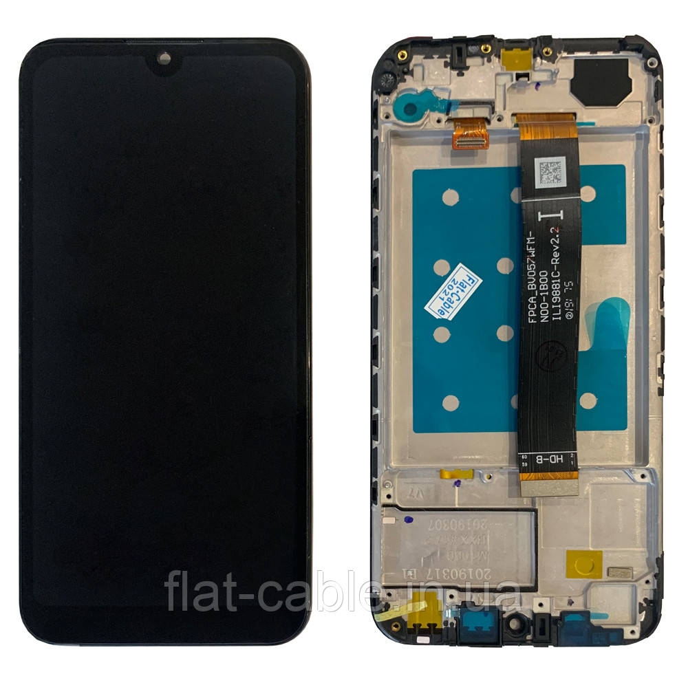 Дисплей + сенсор Huawei Y5 2019 / Honor 8S (AMN-LX1) Чорний (PRC) в рамці