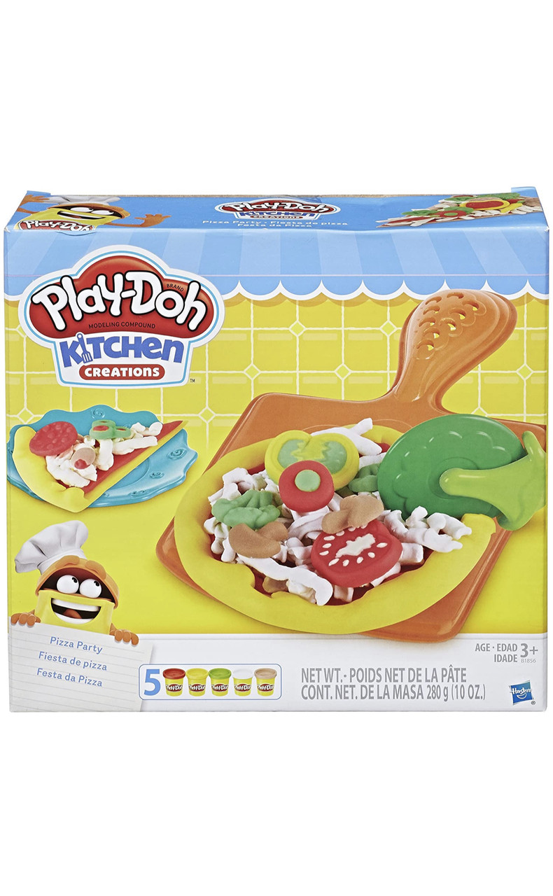 Play doh kitchen creations pizza party hotsell