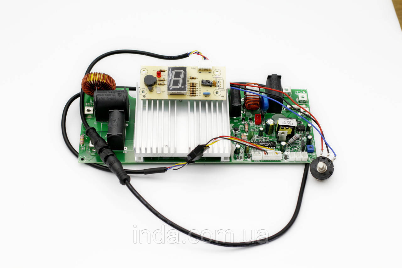 Комплект для ремонту індукційної плити пульт + плата 2500W Berg, Дніпроіндуктор, фото 1
