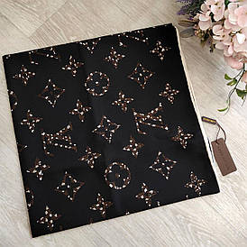 Хустка Louis Vuitton шовкова з ручною підшивкою