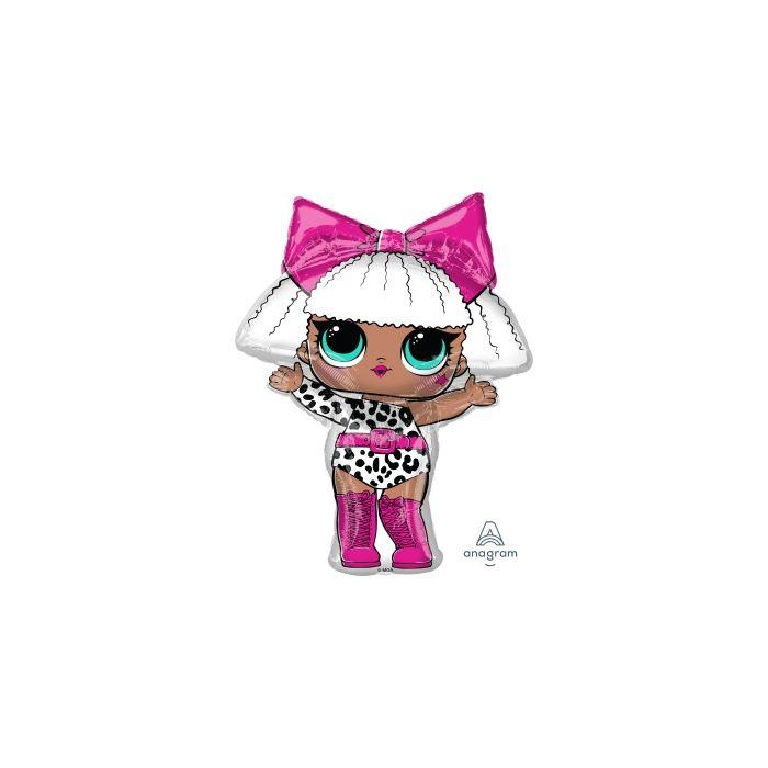 А 34" LOL Surprise Diva. Куля фольгована Лялька LOL ЛОЛ — В УП MrShar