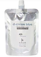 Білий знебарвлювальний крем із воском і захисними оліями Krom D-cream White, 250 г