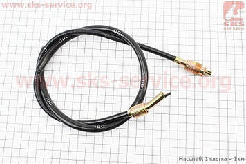 ТРОС 947ЕТРУ (ДИСК. ТОРМ.-ВНІШНЯ РЕЗЬБА НА ГАЙКЕ) (ТРОС 87СМ; КОЖУХ 85СМ)