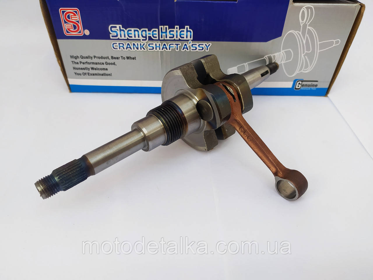Колінвал Suzuki ZZ, Street Magic (12 колесо) ( 112mm, палець 10 mm) Тайвань