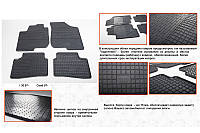 Резиновые коврики в салон (4 шт, Stingray Premium) для Kia Ceed 2007-2012 гг