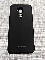 Тонкий матовый чехол для LG G7 Черный