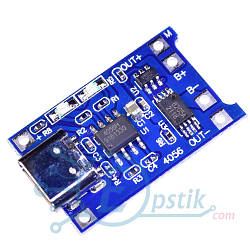 TP4056 Type-C плата заряду li-ion батарей з захистом