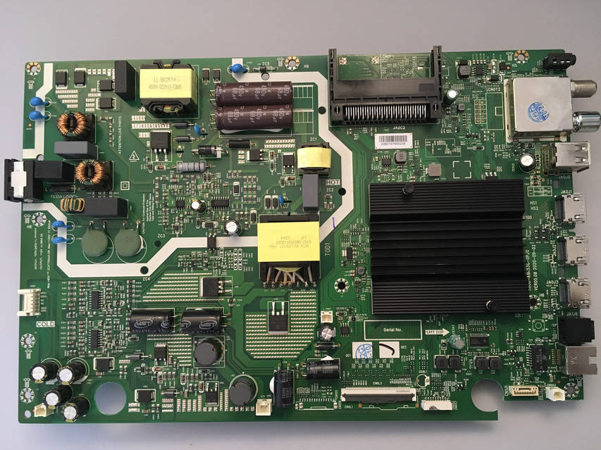 Системная плата телевизора, Mainboard 5800-A9K53G-0P20 VER00.08
