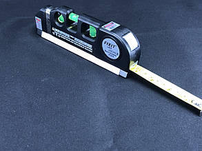 Лазерний Рівень Laser Level Pro 3 З Вбудованою Рулеткою і рівнем