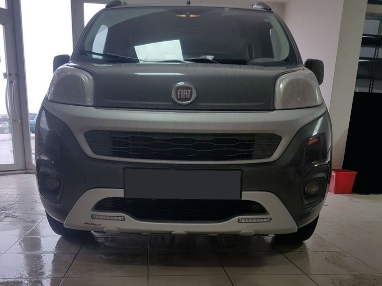 Передня губа LED (2014-2023, під фарбування) для Peugeot Bipper 2008↗ рр.