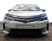 Дефлектор капота (мухобійка) (EuroCap) для авто. Toyota Corolla 2013-2019 рр.