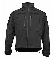 Куртка чоловіча тактична Soft Shell PLUS професионал демісезонна колір чорний Mil-Tec Німеччина L