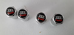 Audi ковпачок колесо на золотник ніпеля ніпеля золотник золотистика автомобіля ауді