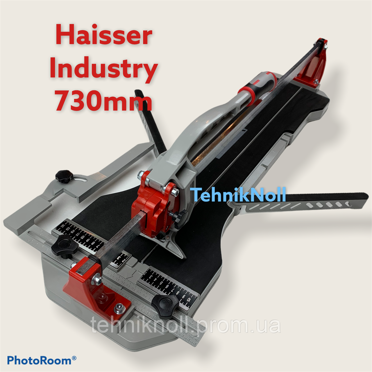 Плиткоріз 730 мм Haisser Industry монорейковий  (Хайсер) плиткоріз ручний на підшипниках
