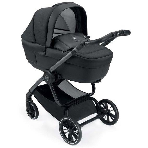 Універсальна коляска 2 в 1 Cam Techno Soul, рама срібло, чорний (805T/V94/970/500K), фото 1