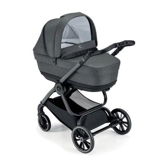Універсальна коляска 2 в 1 Cam Techno Milano, рама сіра, темно-сірий (805T/V99/978/556K)