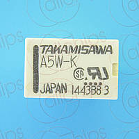 Реле 5В 2А Takamisaw A5W-K relay