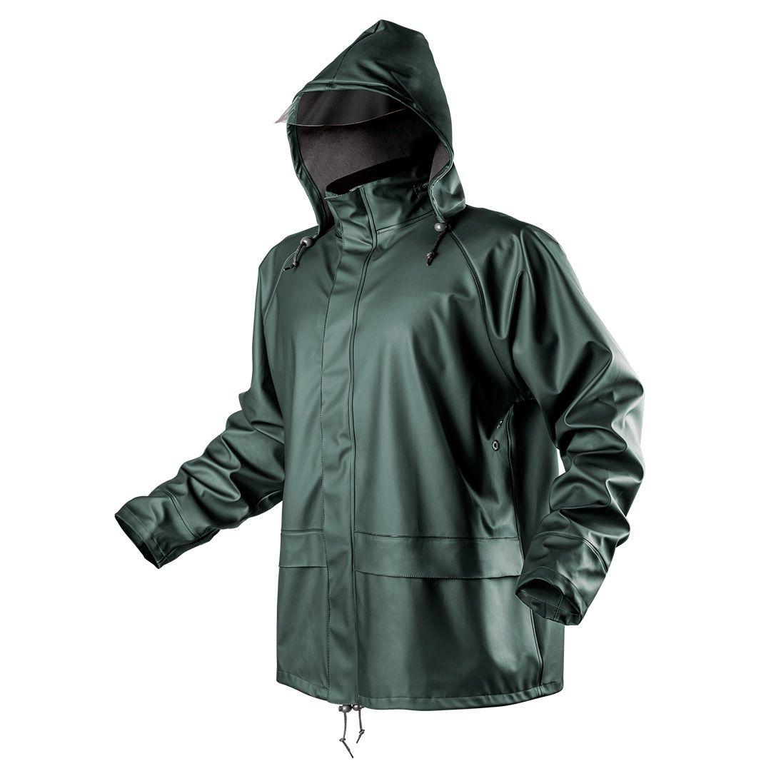 Куртка-дощовик NEO ПУ/ПВХ,EN 343, розмір M, підкладка поліестер, щільність 310 г/м2 (81-810-M)