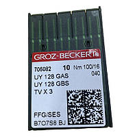 Иглы для промышленных швейных машин UY128GAS/1280/149X3 100 SES Groz-Beckert